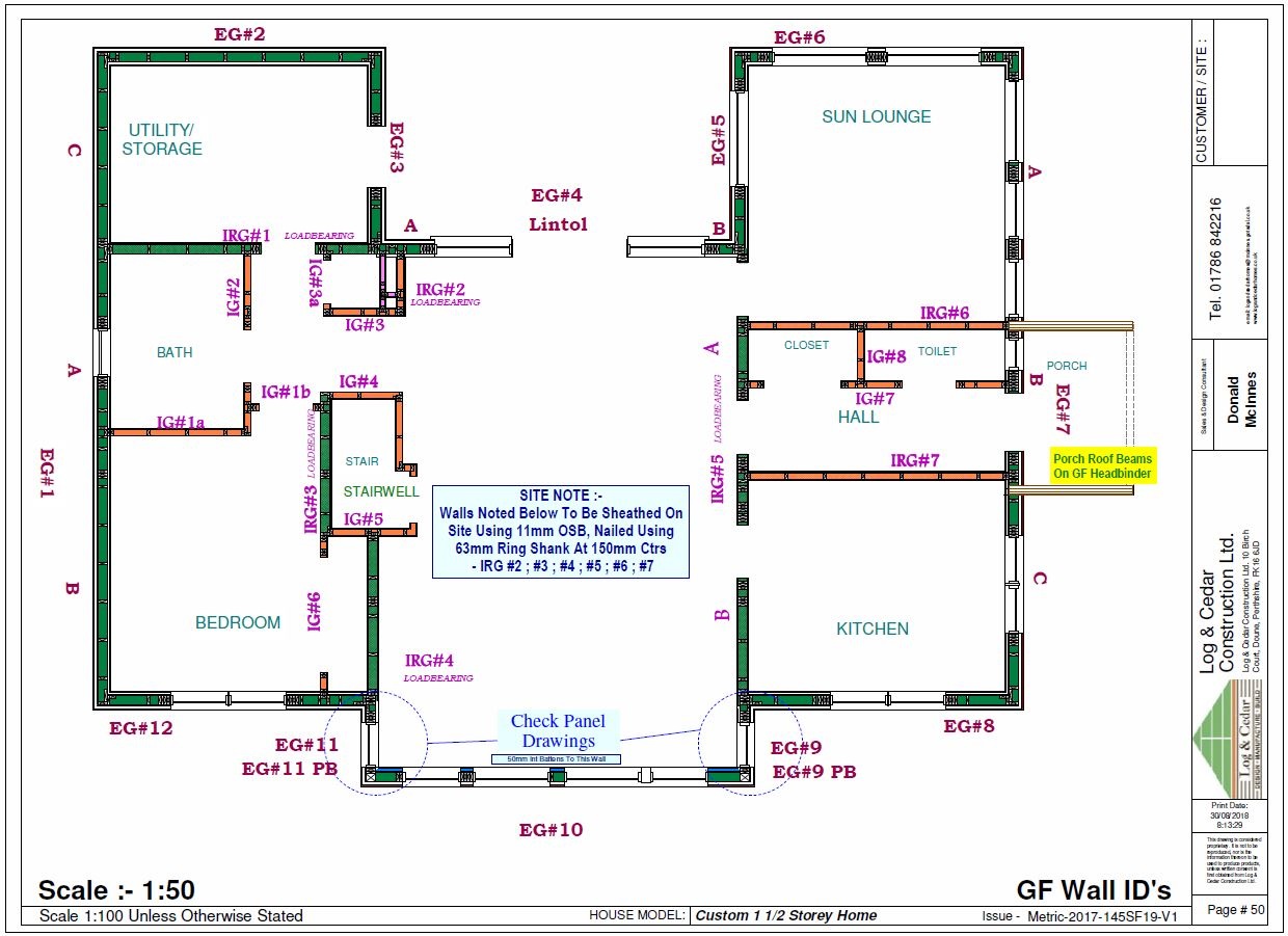 Construction Blueprints - GF Wall ID's